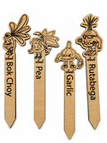 Gardenland Character Garden Marker Stakes 4 Pack